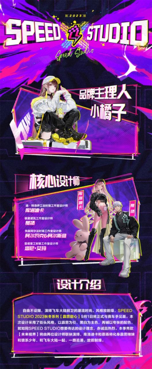 QQ飞车潮牌主理人小橘子9月22日深圳时装周T台首秀插图(1) QQ飞车潮牌主理人小橘子9月22日深圳时装周T台首秀插图(1)