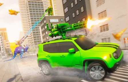 袋鼠机器人射击游戏插图