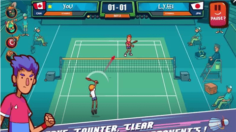 超级羽毛球手(SuperStickBadminton)下载插图(1)