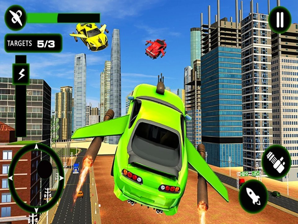 未来飞车射击汽车大战插图