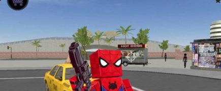 1601027040365765.png 像素蜘蛛侠绳索英雄插图(2)