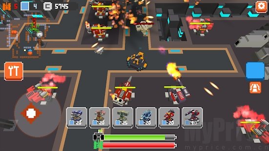 科幻防御战争方块插图 科幻防御战争方块插图