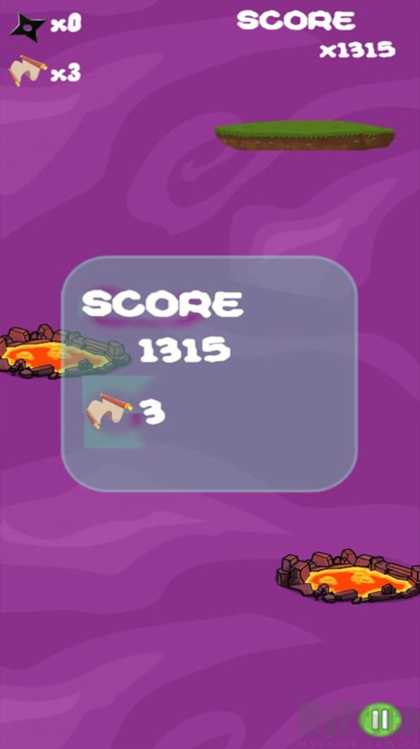 涂鸦忍者跳跃插图(1)