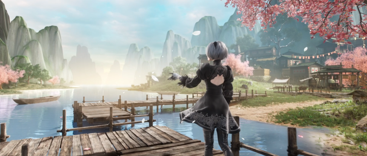 逆水寒官宣与《尼尔》系列联动，武侠与末日哲学的碰撞插图(1)