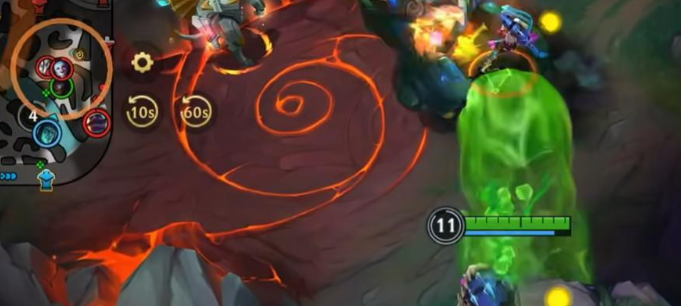 英雄联盟手游大嘴对线期怎么玩-克格莫对线发育技巧插图(2)