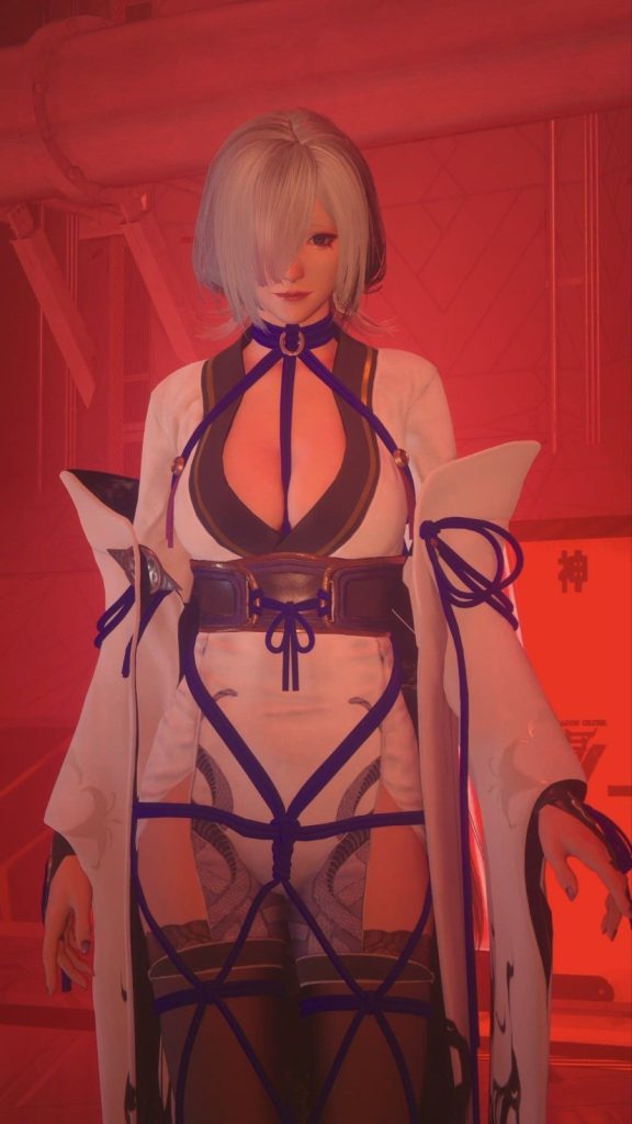 《忍者龙剑传4》Seori隼龙绫音 蓝色绳结非常棒啊！