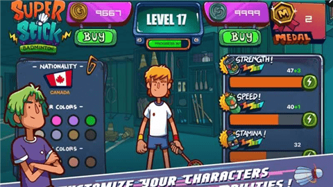 超级羽毛球手(SuperStickBadminton)下载