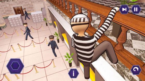 粘贼闲潜行抢劫游戏