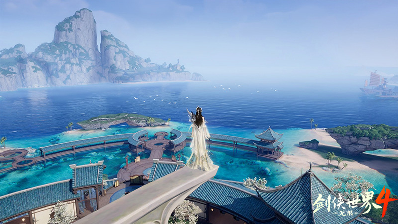 无缝大江湖,《剑侠世界4:无限》水陆空三大轻功逍遥游