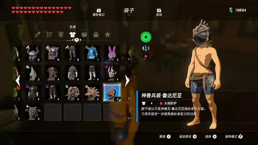 塞尔达旷野之息重要物品有哪些(塞尔达荒野之息打火石饰品)