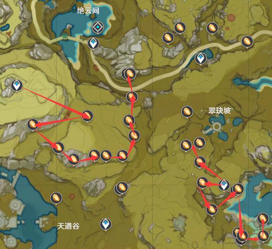 原神石珀矿洞位置图(原神石珀采集点)