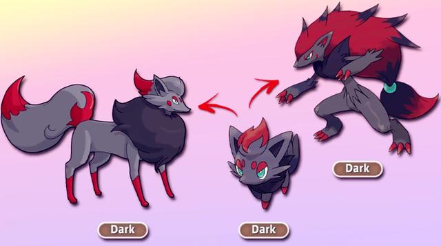 索罗亚三段进化形态(索罗亚进化顺序图)