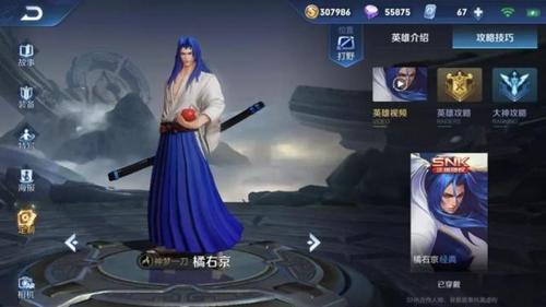 王者荣耀橘右京的台词是什么意思(橘右京专属名字大全)