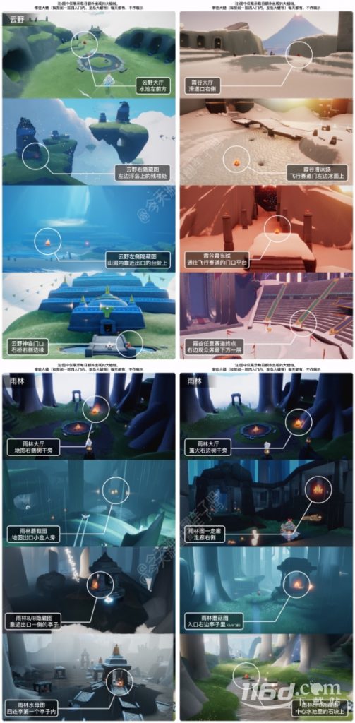 光遇8.18大蜡烛位置分享